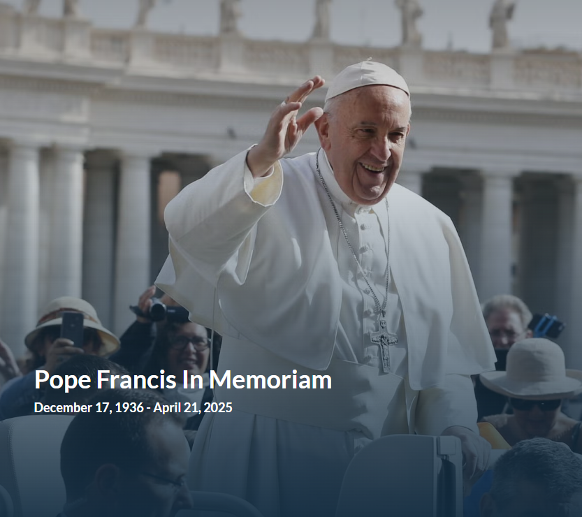 Click Here for Pope Francis Memoriam from USCCB