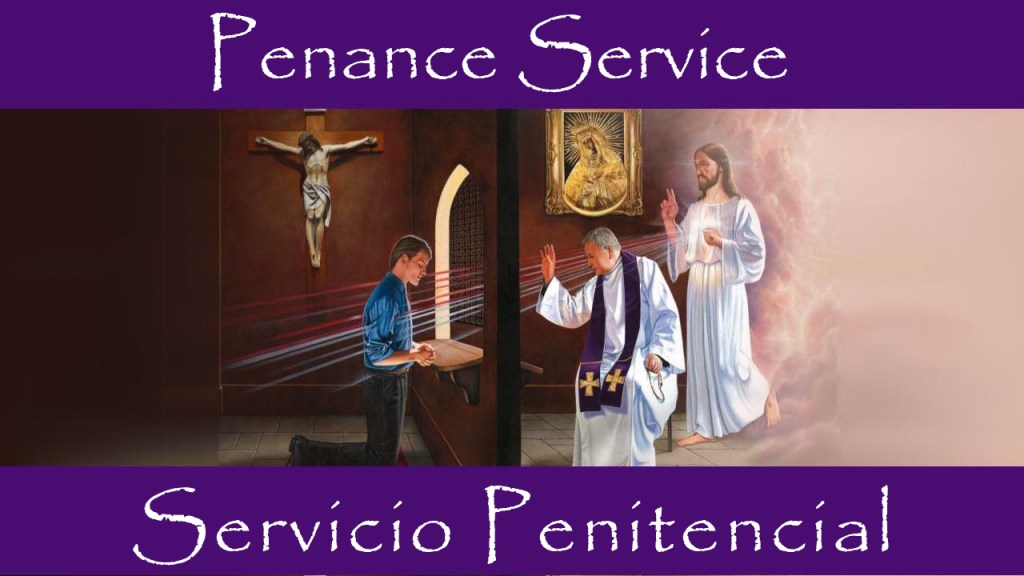 Private Confessions, Penance Service, Penitential
